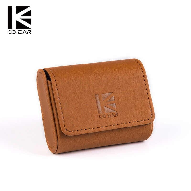 KBEAR High-end Leather Earphone Case
