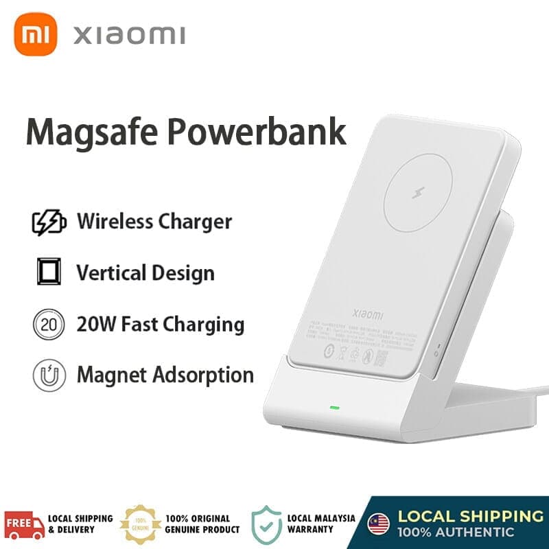 Xiaomi 5000mAh Magnetic Wireless Power Bank (P05ZM)