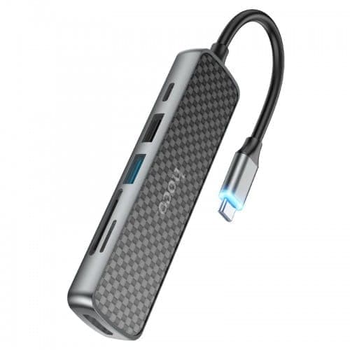 Hoco HB24 60W 6 in 1 USB-C Multifunction Hub