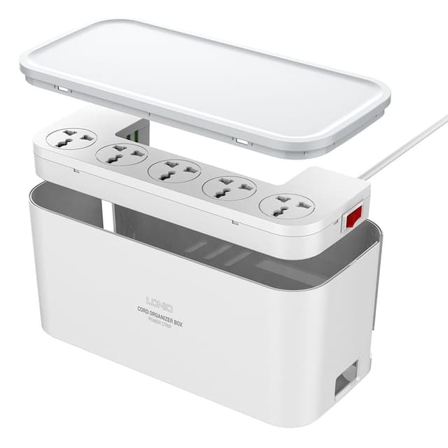 Ldnio SC5309 Power Strip Box 5 Universal Socket with 3 USB Port