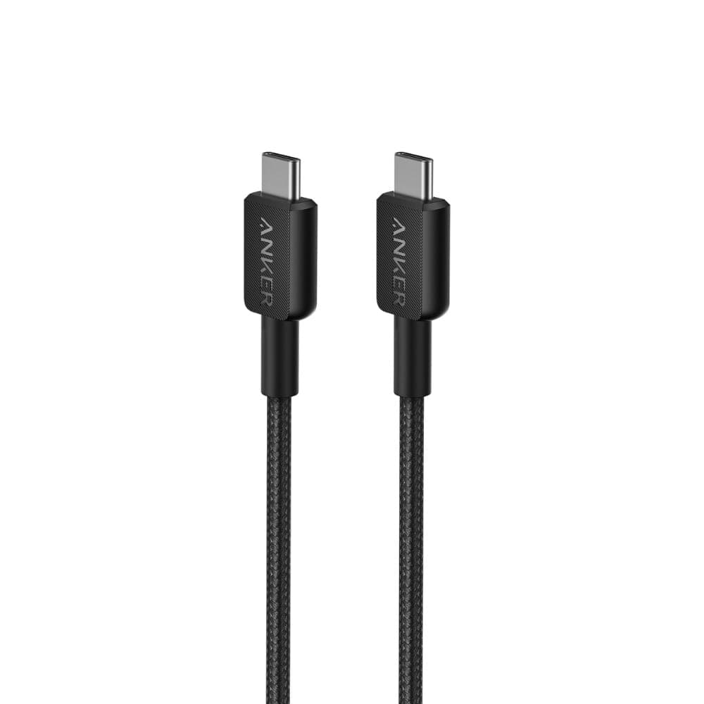 Anker 322 Type C to Type C 60W Nylon Braided Cable (3ft)