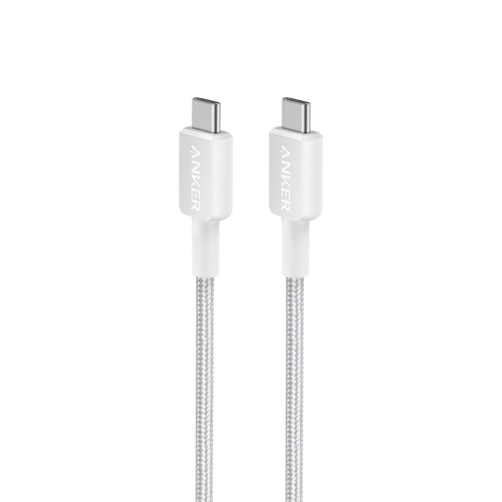 Anker 322 Type C to Type C 60W Nylon Braided Cable (3ft)