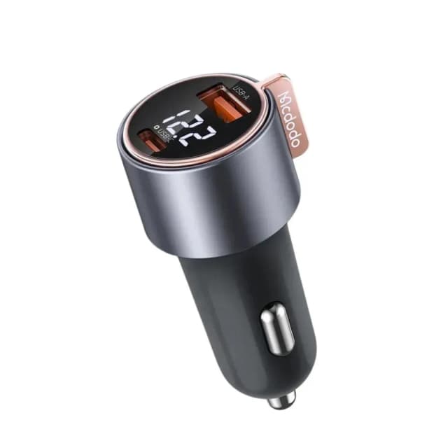 Mcdodo CC369 Digital Display USB-C + USB-A PD Car Charger