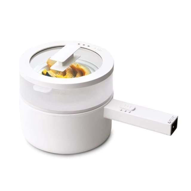 Olayks 2L Electric Hot Pot Cooker with Steamer