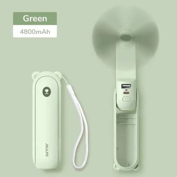 JISULIFE F8X Mini Fan Portable Fan (New Upgrade Version)