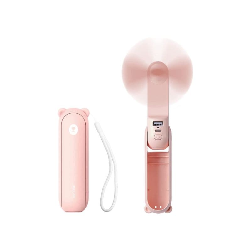 JISULIFE F8 Handheld Mini Fan 2000mAh