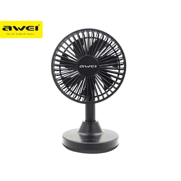 Awei F29 Mini Desktop Oscillating Rechargeable Fan