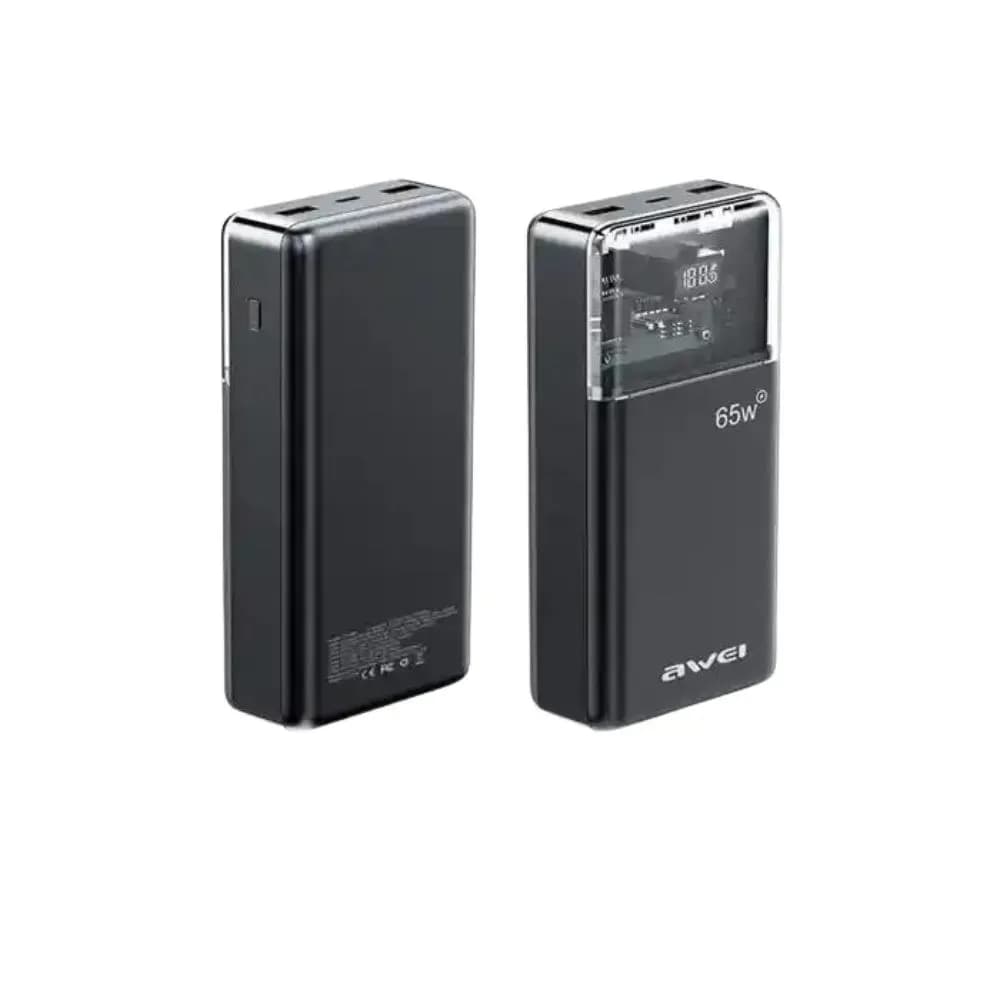 Awei P109K 30000mAh 65W Fast Charging Powerbank