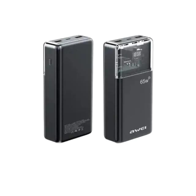 Awei P109K 30000mAh 65W Fast Charging Powerbank