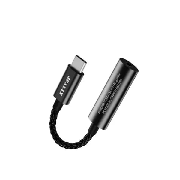 Jcally JM30 PRO Type C Male to 3.5mm Female Portable DAC Dongle
