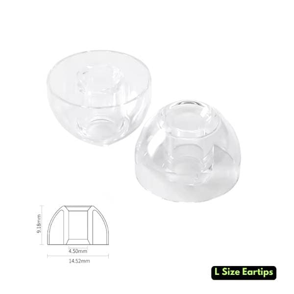 EPZ M100 Liquid Silicone Eartips for IEM Earphone Bluetooth Earbuds