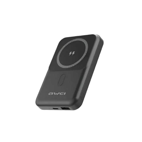 AWEI P139K 10000mAh Fast Charging 22.5W Power Bank 15W Wireless Magnetic With Stand