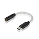 JCALLY JM04PRO Realtek ALC5686 DAC Digital Audio Adapter Decoding Line TYPE-C to 3.5