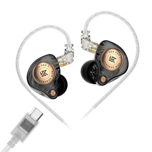 KZ EDX Pro 2 Super Linear 10mm Dynamic Driver IEM