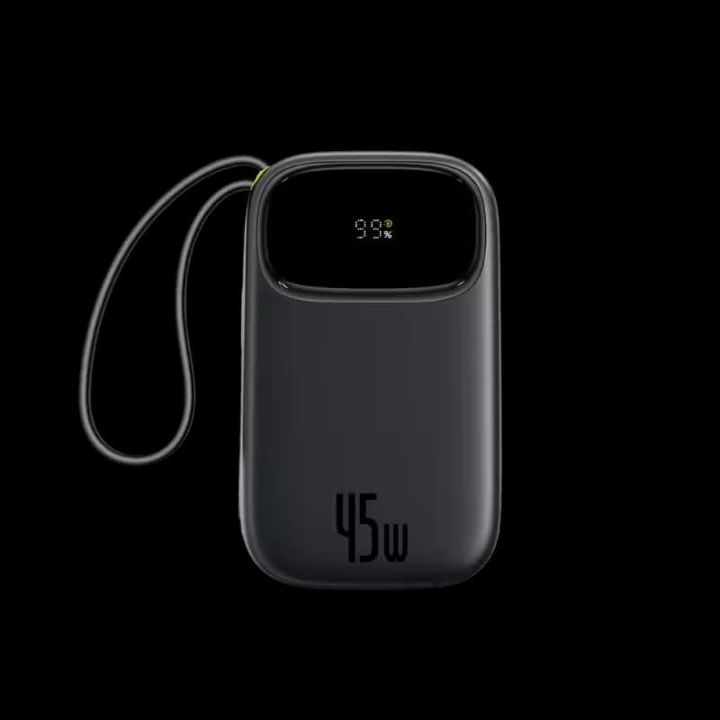 Baseus QPow 3 45W/22.5w Power Bank EnerFill FC31 Built-in Type-C & Lightning Cable 20000mAh