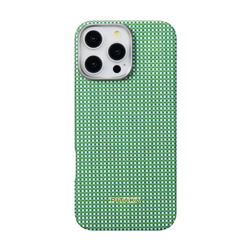 PITAKA Forest Green Classic Ultra-Slim Case for iPhone 16 Pro Max