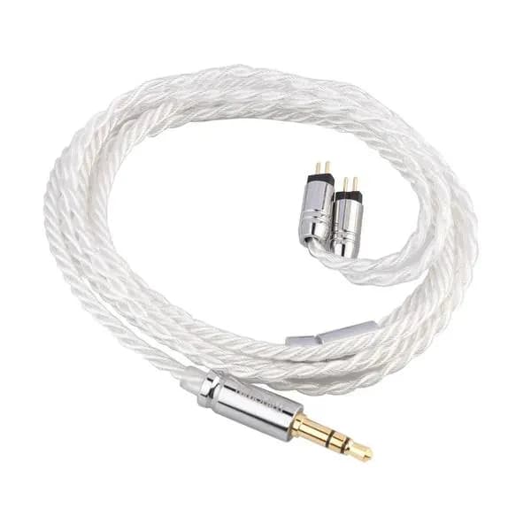 Tripowin Solstice 26AWG Silver-Plated Copper IEM Upgrade Cable 0.78mm 2Pin
