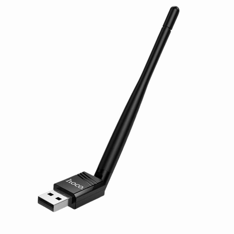 Hoco HI37 WiFi Adapter 4-Antenna High-Gain USB Wireless Network Card
