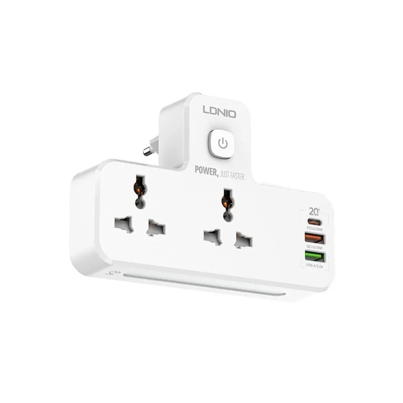 LDNIO SC2311 20W 3-Port USB Power Socket