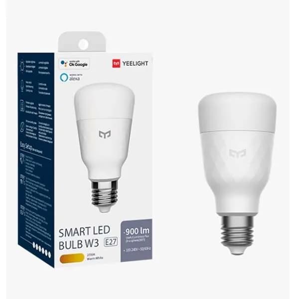 Yeelight Smart LED Bulb W3 E27 – Multicolor & Dimmable Smart Light