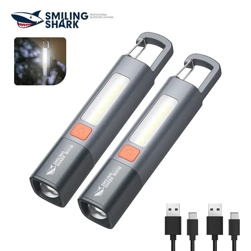 Smiling Shark SD1023 LED Multifunctional Flashlight
