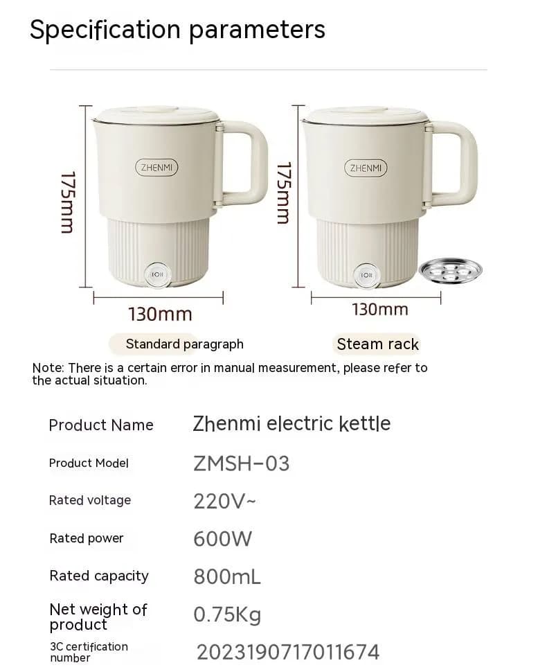 Xiaomi ZHENMI ZMSH-03 Portable Electric Kettle