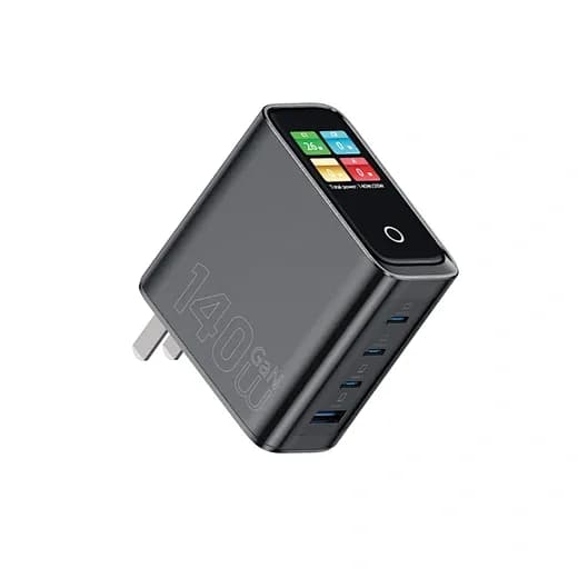 WiWU Wi-G028 140W Intelligent Display GaN Charger