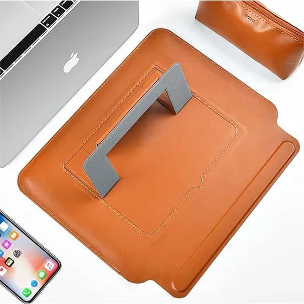 WiWU SKIN Ultra PU Leather Stand Sleeve for MacBook