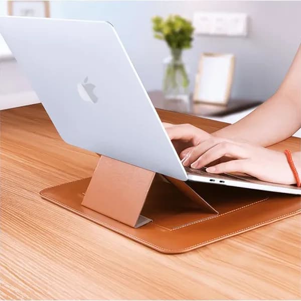 WiWU SKIN Ultra PU Leather Stand Sleeve for MacBook