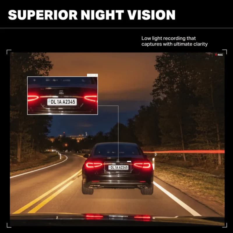 boAt HIVE Dashcam E1 1296P