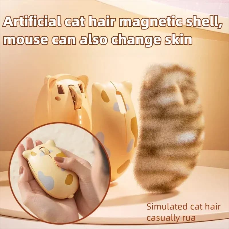 INPHIC Kalo Cute Cat Wireless Mouse