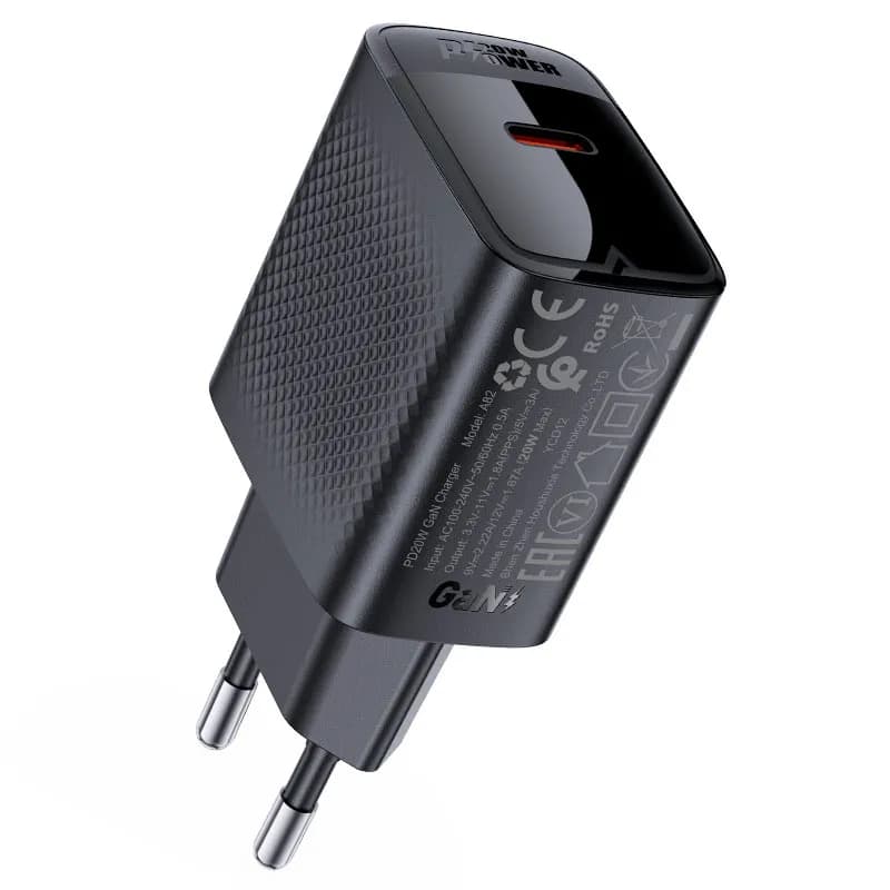 ACEFAST Wall Charger A82 PD20W GaN Fast Charger