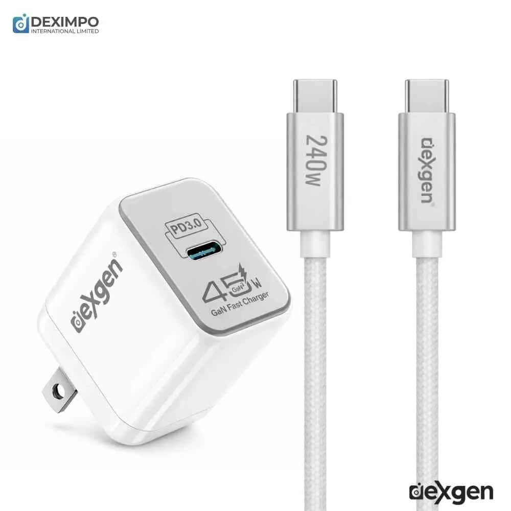 DexGen 45W PD PPS GaN Fast Charging Combo