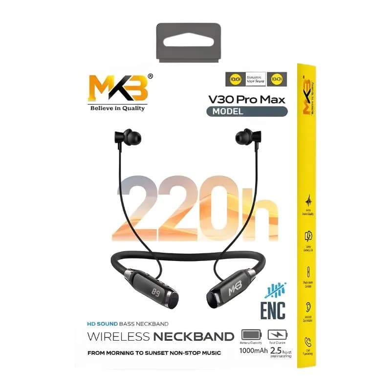 MKB V30 PRO MAX ENC Wireless Neckband