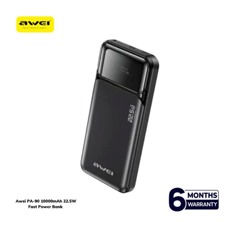 Awei PA-90 10000mAh 22.5W Fast Power Bank