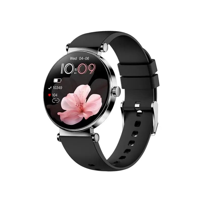 YES Opal Flex 1.32" AMOLED Smartwatch with SpO2 and Heart Rate Monitoring