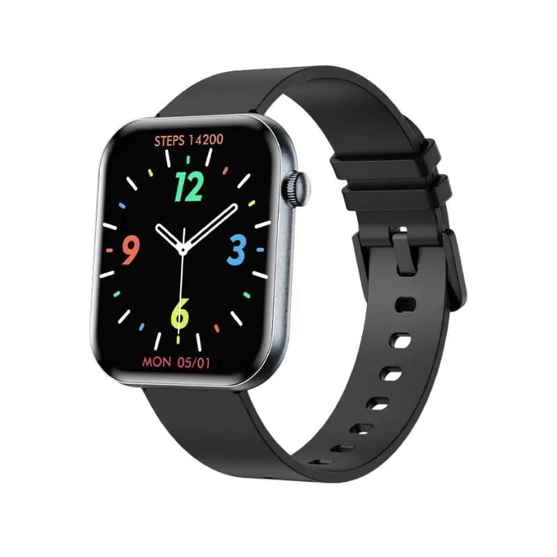YES Slim Zen Smartwatch 1.85 Inch AMOLED Display with HX3918 Heart Rate Sensor