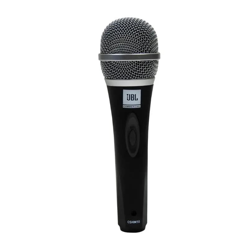 JBL Commercial CSHM10 Dynamic Vocal Microphone with Steel Mesh Cap – Wired Handheld