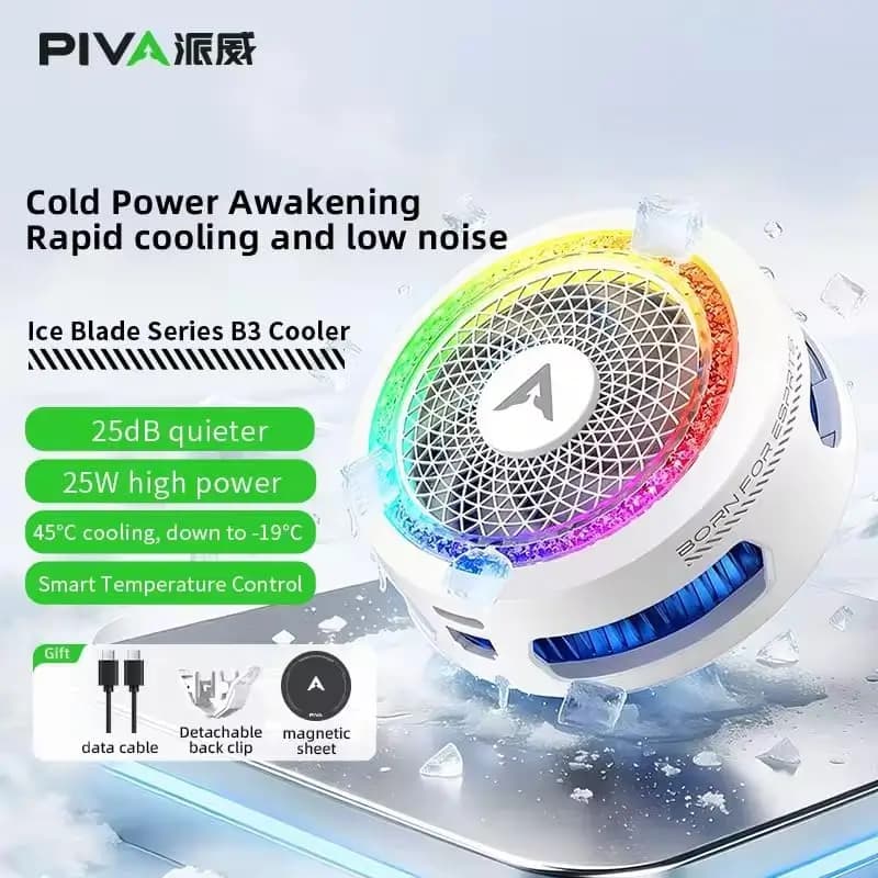 PIVA B3 25W Magnetic Phone Cooler for Gaming