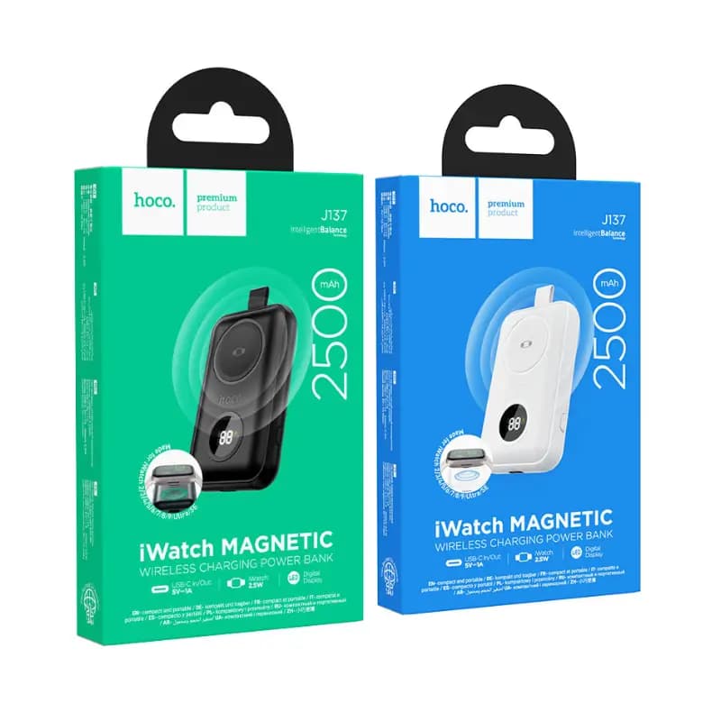  hoco J137 2500mAh Magnetic Wireless Power Bank