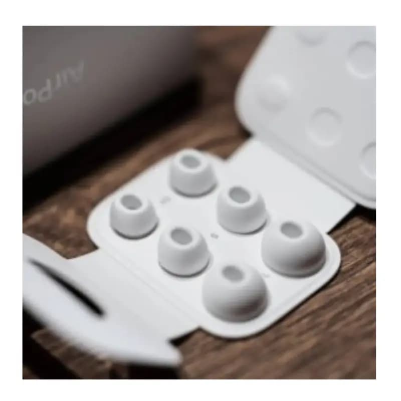 AirPods Pro 2 Replacement Ear Tips – Soft Silicone 3-Pair Set (XS, S, L)