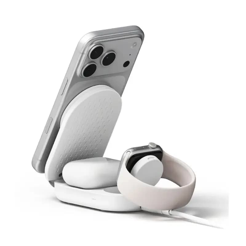Ringke RG3 Qi2 25W 3-in-1 Magnetic Wireless Charging Stand