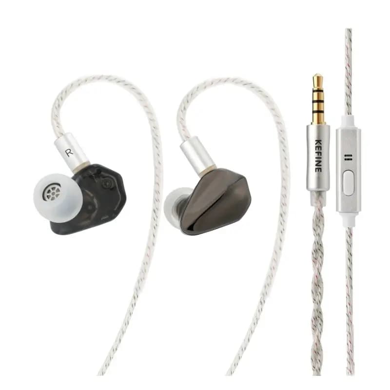 KEFINE Loric Titanium Composite Diaphragm HiFi IEM Earphones