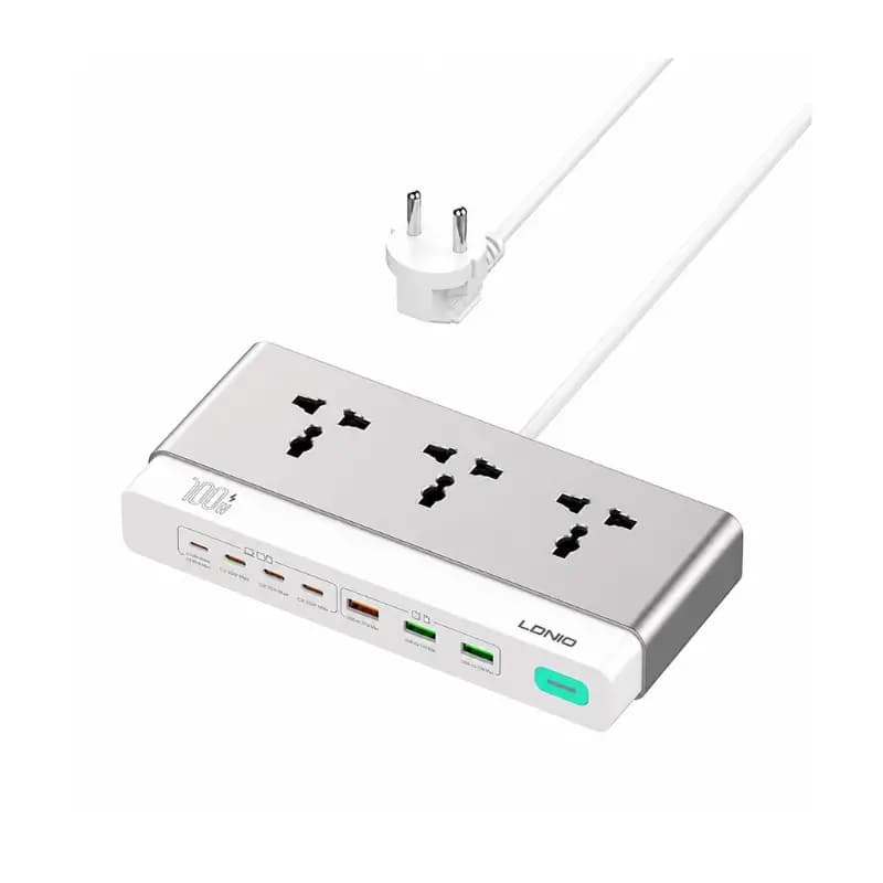 LDNIO SC3 100W GaN PD Desktop Power Strip (10-in-1)