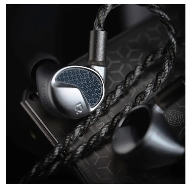 LETSHUOER Astralis Ring-Type Planar IEM Earphones with 0.78mm 2-Pin Cable