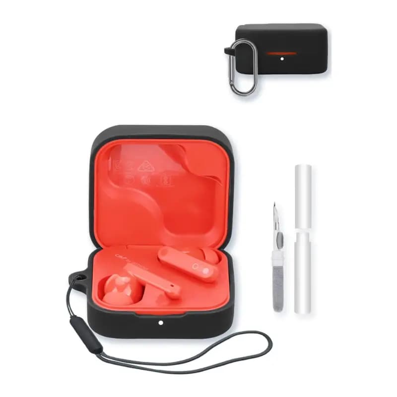 BOVUGAC Silicone Case For CMF Buds2 Plus With Keychain