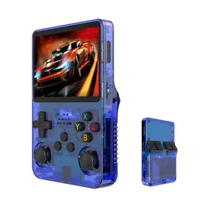 R36HD Retro Handheld Game Console with Dual Analog Joysticks