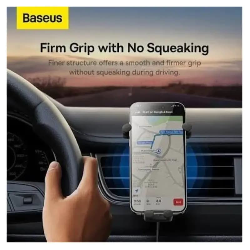 Baseus Stable Pro Automatic Gravity 15W Wireless Car Charger Mount