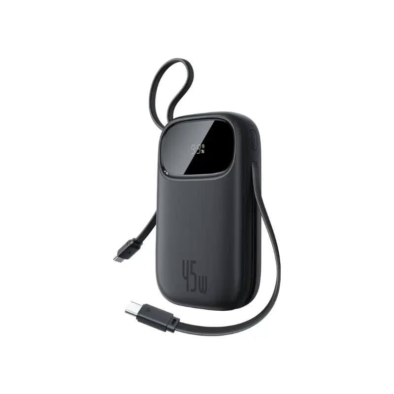 Baseus QPow 3 45W/22.5w Power Bank EnerFill FC31 Built-in Type-C & Lightning Cable 20000mAh