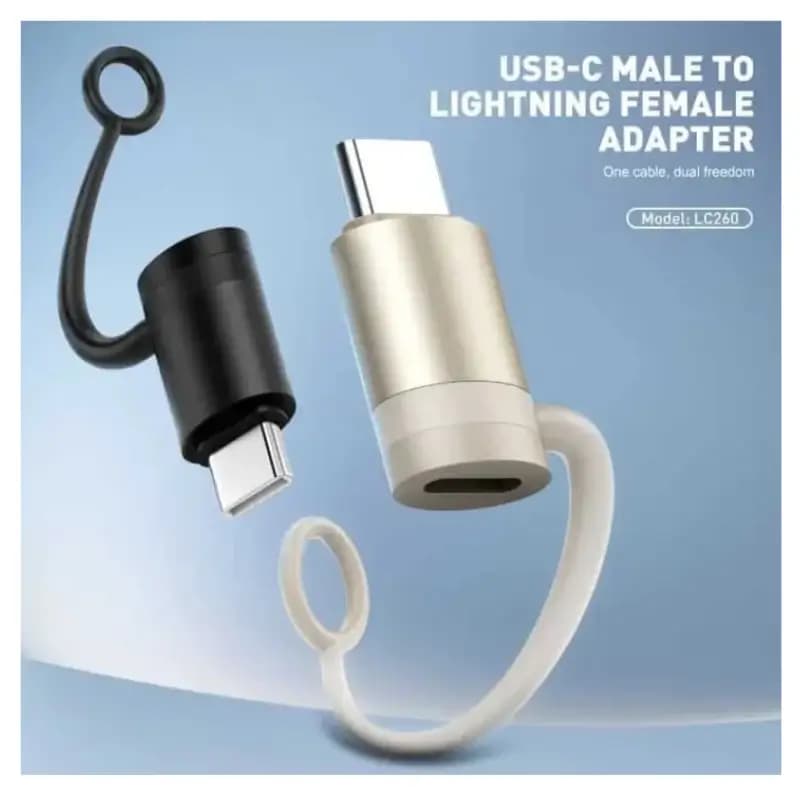 LDNIO LC260 Type-C to Lightning PD Fast Charging Adapter